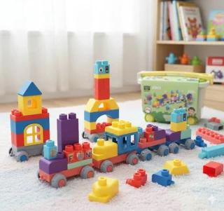 لگو سافت باکس چرخدار ۱۰۰ تایی