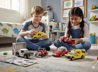 لگوهای ماشین عقب کش پک ۴ تایی