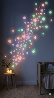 استند شب تاب طرح قلب