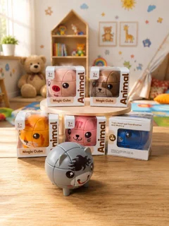 روبیک حیوانات 🐻🐷🐱