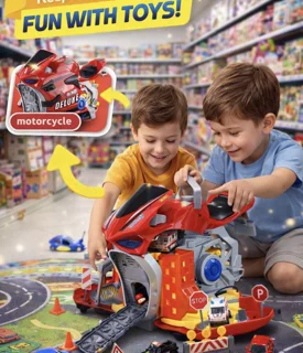 پارکینگ موتور باز شونده