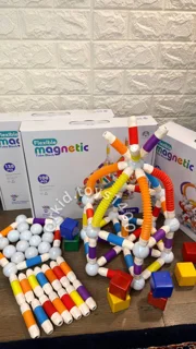 مگنت های توپ و میله آکاردئونی ۱۰۸ تکه