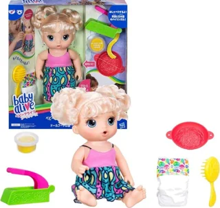 عروسک دوست‌داشتنی Baby Alive با قابلیت غذا خوردن