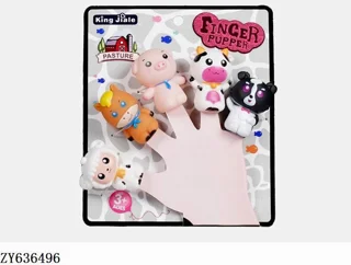 پاپت انگشتی طرح جدید طرح حیوانات مزرعه